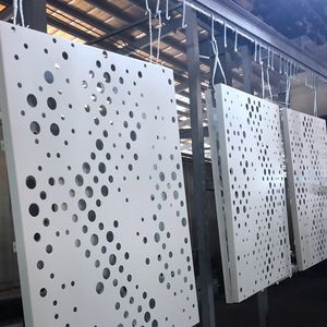 perforiertes Metallblech / Aluminium / für Fassaden / für Wände