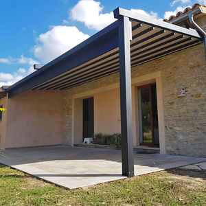 angebaute Pergola