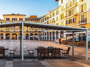 selbsttragende Pergola