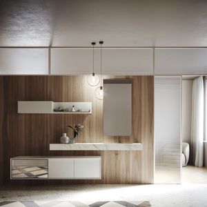 wandhängender Waschtisch-Unterschrank 1