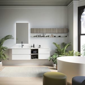 wandhängender Waschtisch-Unterschrank