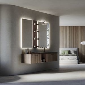 wandhängender Waschtisch-Unterschrank