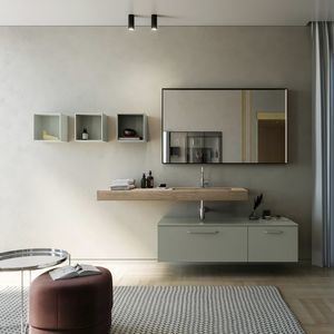 wandhängender Waschtisch-Unterschrank