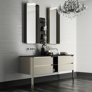 doppelter Waschtisch-Unterschrank