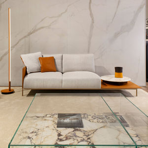 modernes Sofa / Leder / Stoff / für Büro