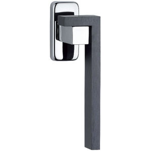 Fenstergriff / Aluminium / Messing / modern