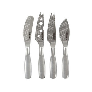 Käsemesser mit Edelstahlgriff