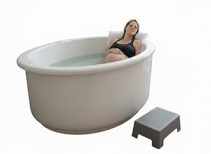 ovale Badewanne 1
