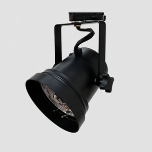 LED-Schienenleuchte / rund / Aluminium / Objektmöbel