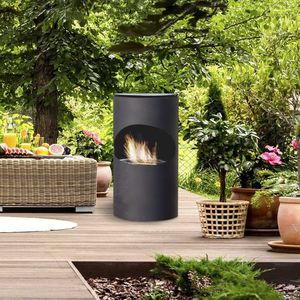 Bioethanol-Kamin / modern / offene Feuerstelle / Zentral