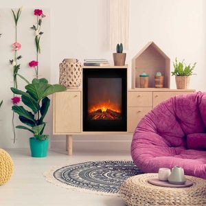 elektrischer Kamineinsatz / Flammeneffekt / fernbedient