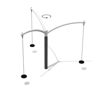 Spielplatz-Drehgerät / für Kinder