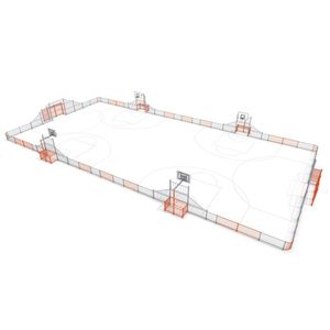 Multisportplatz für öffentliche Räume