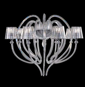 klassische Wandleuchte / Glas / LED