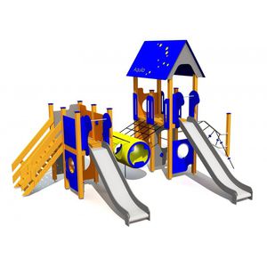Holzfurnier-Spielplatzgerät 1