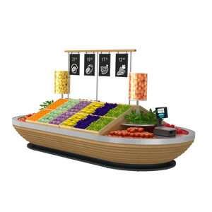 Regalsystem für Geschäfte / für Obst und Gemüse / Standard / Modulare