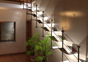 gerade Treppe