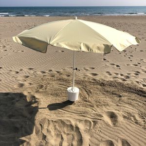 Stoff-Sonnenschirm / ABS / windfest