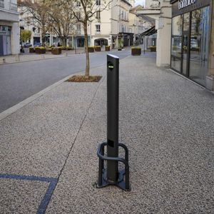Sperrpfosten zum parken