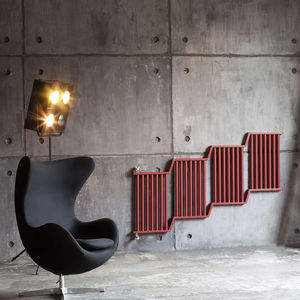 Heißwasser-Heizkörper / Aluminium / originelles Design / Röhrchen