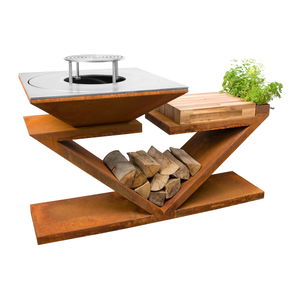 Holz-Gartengrill