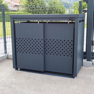 Überdachung für Müllcontainer