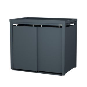 Überdachung für Müllcontainer