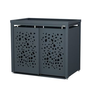 Überdachung für Müllcontainer