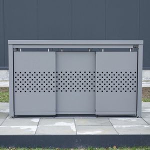 Überdachung für Müllcontainer