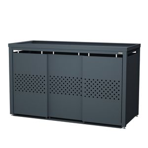 Überdachung für Müllcontainer