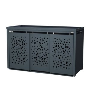 Überdachung für Müllcontainer