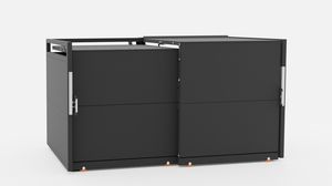 Überdachung für Müllcontainer