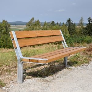 moderne Bank für den öffentlichen Raum