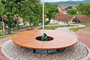 moderne Bank für den öffentlichen Raum 1