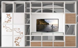 moderne Wohnwand 1