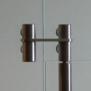 Scharnier für Glastür 1