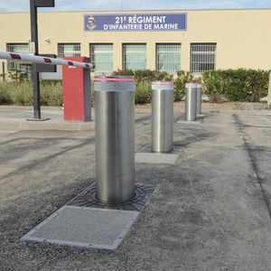 versenkbarer Sperrpfosten