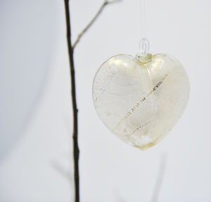 Christbaumschmuck / geblasenes Glas