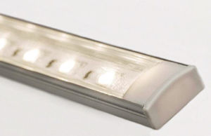 wandmontiertes Beleuchtungsprofil / für Aufbau / für Deckenmontage / LED