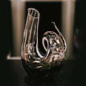 Dekantierkaraffe / geblasenes Glas