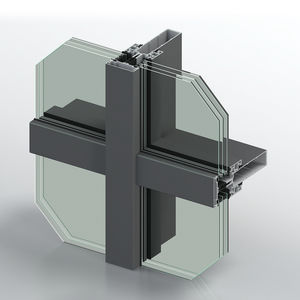 Platten-Vorhangfassade