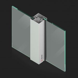 Glasplatten-Balkon