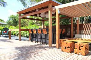 selbsttragende Pergola