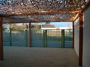 selbsttragende Pergola