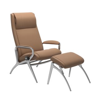 Moderner Relaxsessel JAMES Stressless Leder Stoff schragstellbar