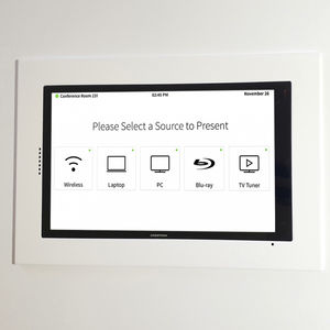 wandmontierter Halter für Touchscreen