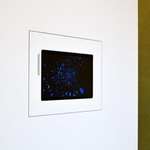 wandmontierter Stand Tablet
