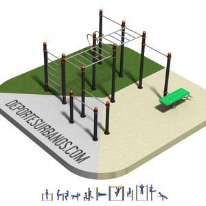 Street Workout Park / für städtische Bereiche 1