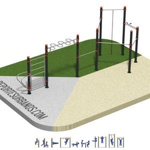 Street Workout Park / für öffentliche Bereiche