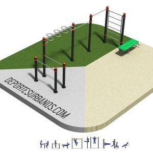 Street Workout Park / für öffentliche Bereiche